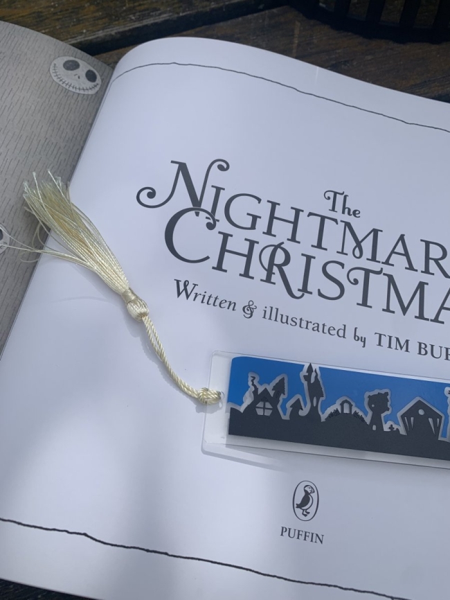 marque page l&#039;étrange noel de monsieur jack