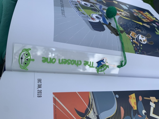 Marque page Alien Toy Story