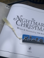 marque page l&#039;étrange noel de monsieur jack